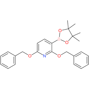 Pyridine, 2,6-bis(phenylmethoxy)-3-(4,4,5,5-tetramethyl-1,3,2-dioxaborolan-2-yl)-