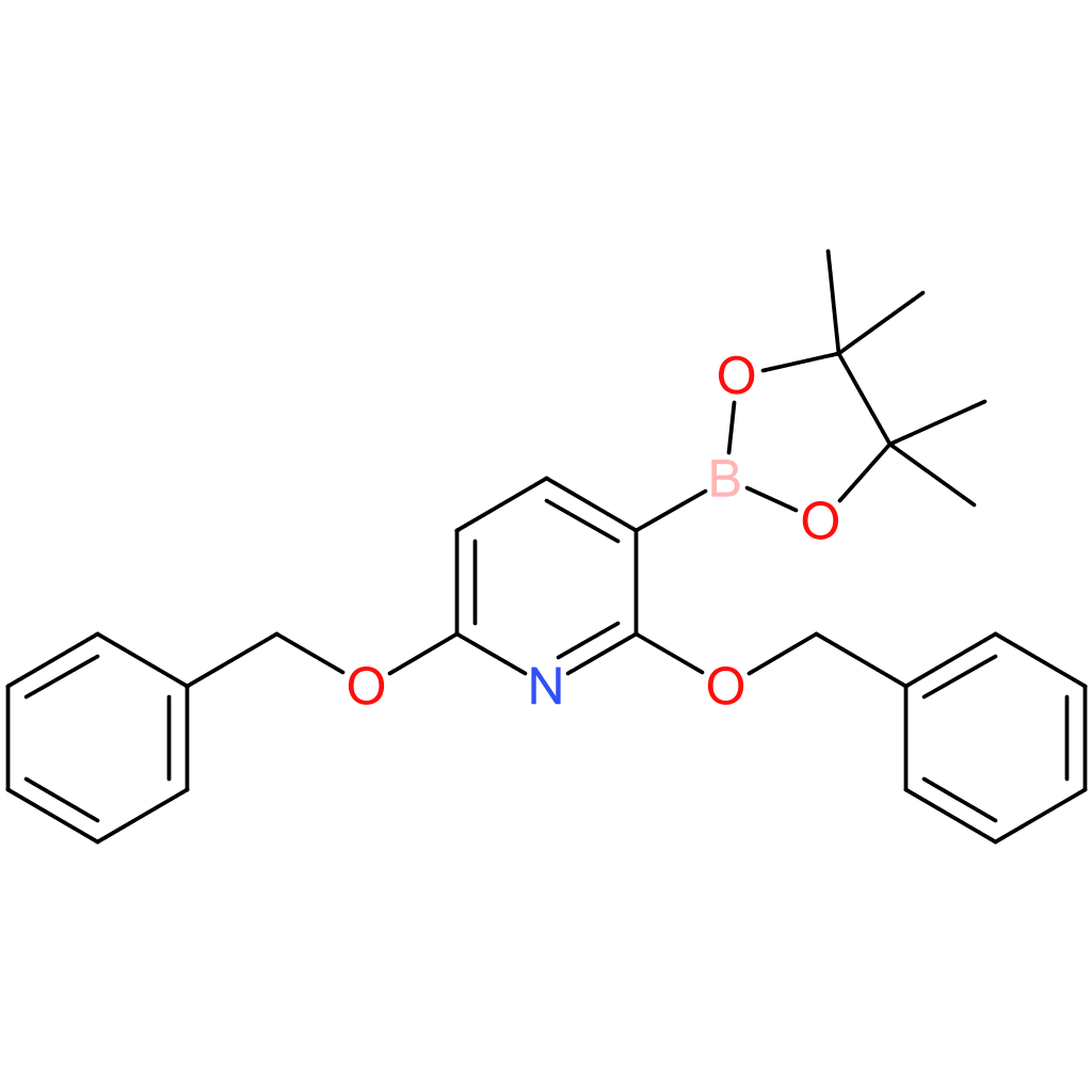 Pyridine, 2,6-bis(phenylmethoxy)-3-(4,4,5,5-tetramethyl-1,3,2-dioxaborolan-2-yl)-