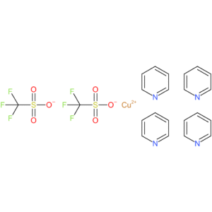 Tetrakis(pyridine)copper(II) triflate