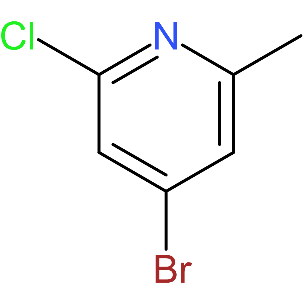 4-Bromo-2-chloro-6-methylpyridine
