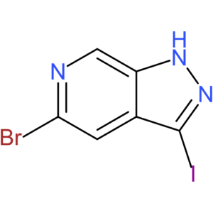 5-Bromo-3-iodo-1H-pyrazolo[3,4-c]pyridine