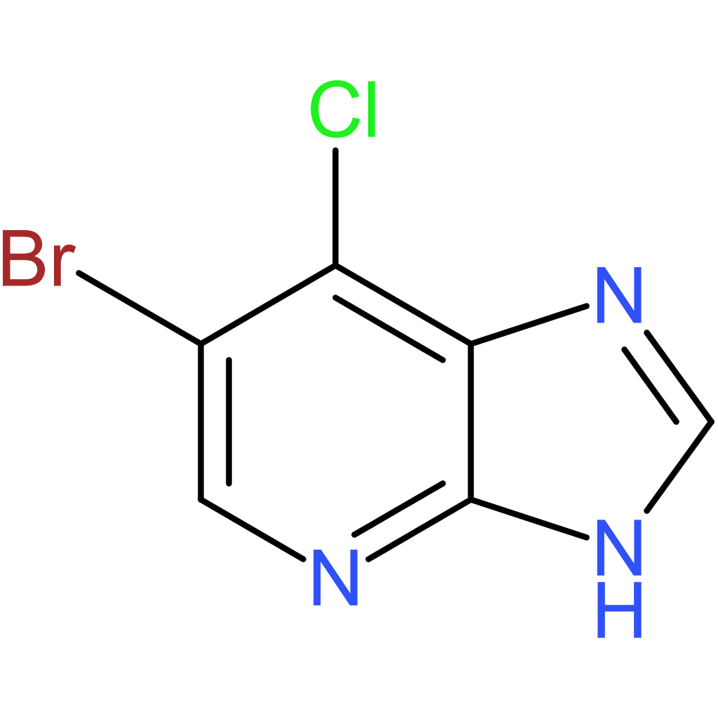 6-Bromo-7-chloro-3H-imidazo[4,5-b]pyridine