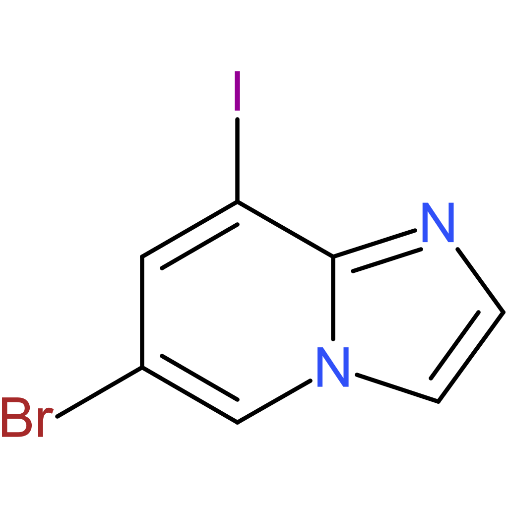 6-Bromo-8-iodoimidazo[1,2-a]pyridine AldrichCPR