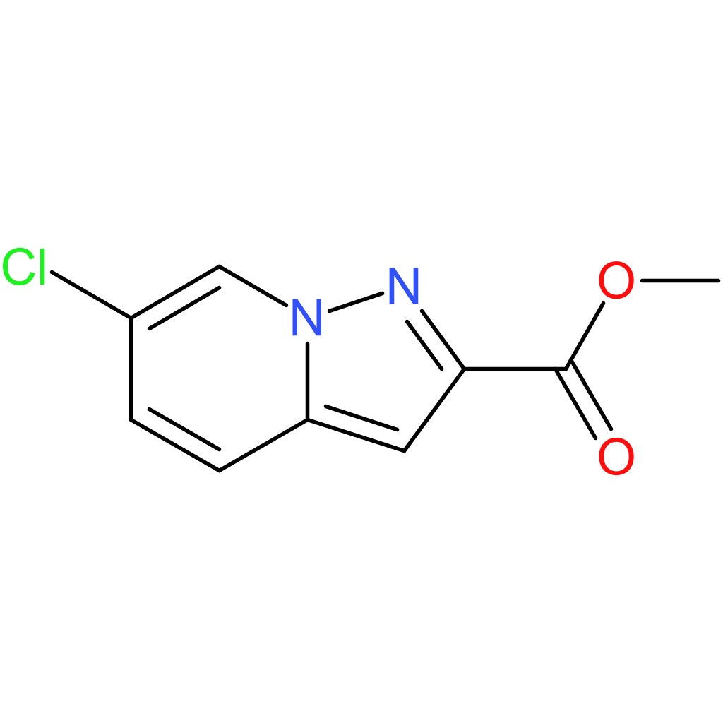 6-Chloropyrazolo[1,5-a]pyridine-2-carboxylic acid methyl ester AldrichCPR