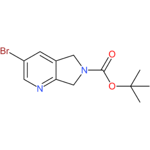 tert-butyl 3-bromo-5H,6H,7H-pyrrolo[3,4-b]pyridine-6-carboxylate