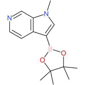 1-methyl-3-(tetramethyl-1,3,2-dioxaborolan-2-yl)-1H-pyrrolo[2,3-c]pyridine