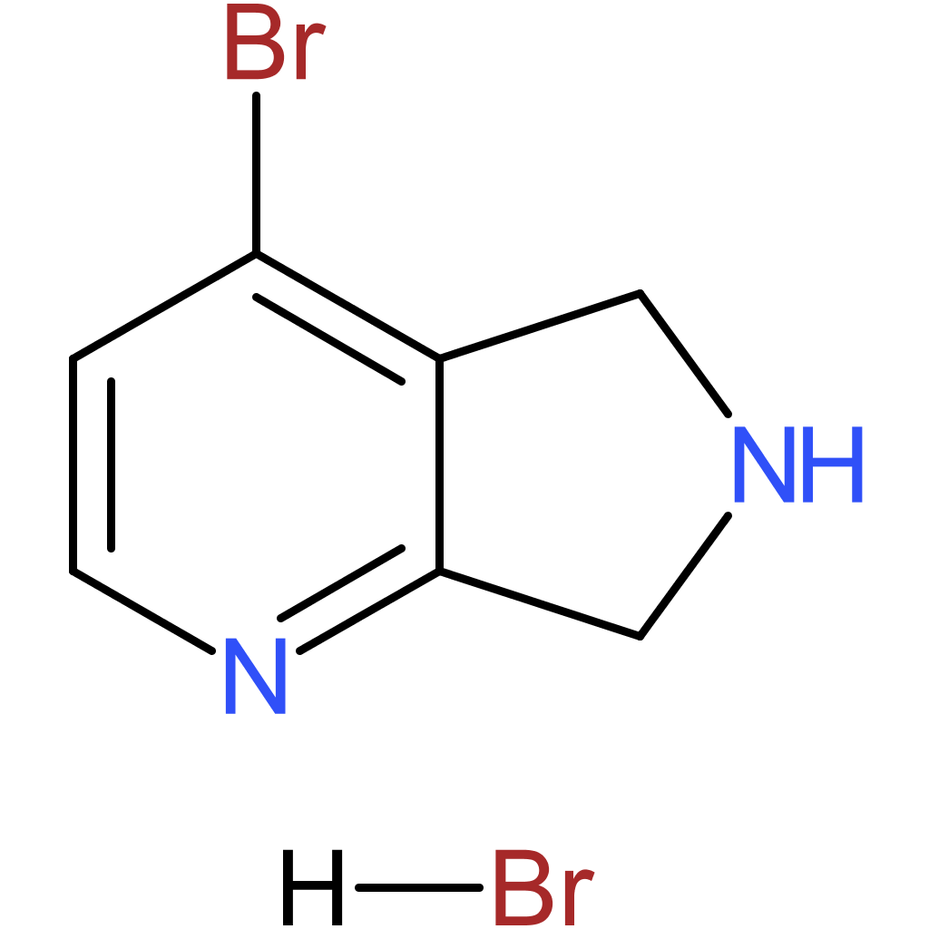 4-Bromo-6,7-dihydro-5H-pyrrolo[3,4-b]pyridine hydrobromide