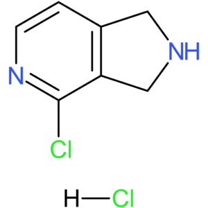 4-chloro-2,3-dihydro-1H-pyrrolo[3,4-c]pyridine;hydrochloride