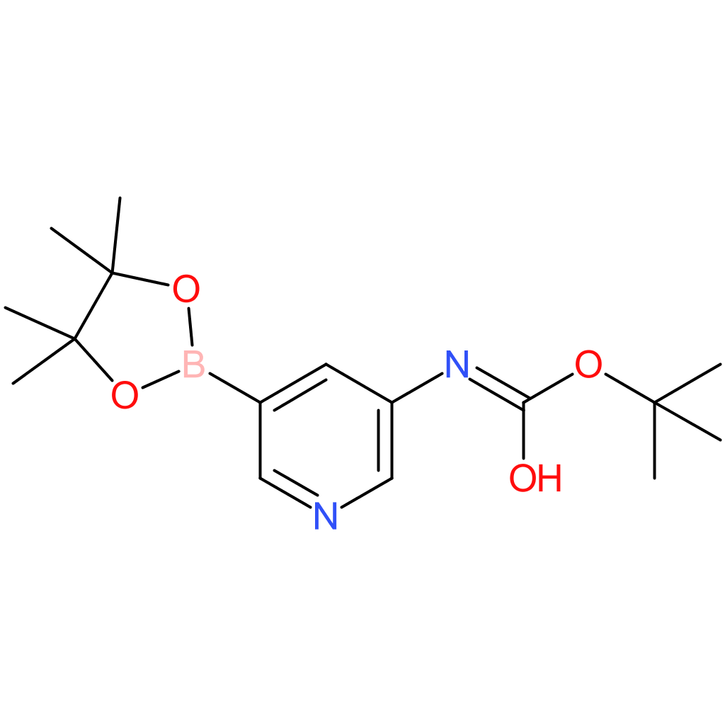 tert-Butyl (5-(4,4,5,5-tetramethyl-1,3,2-dioxaborolan-2-yl)pyridin-3-yl)carbamate