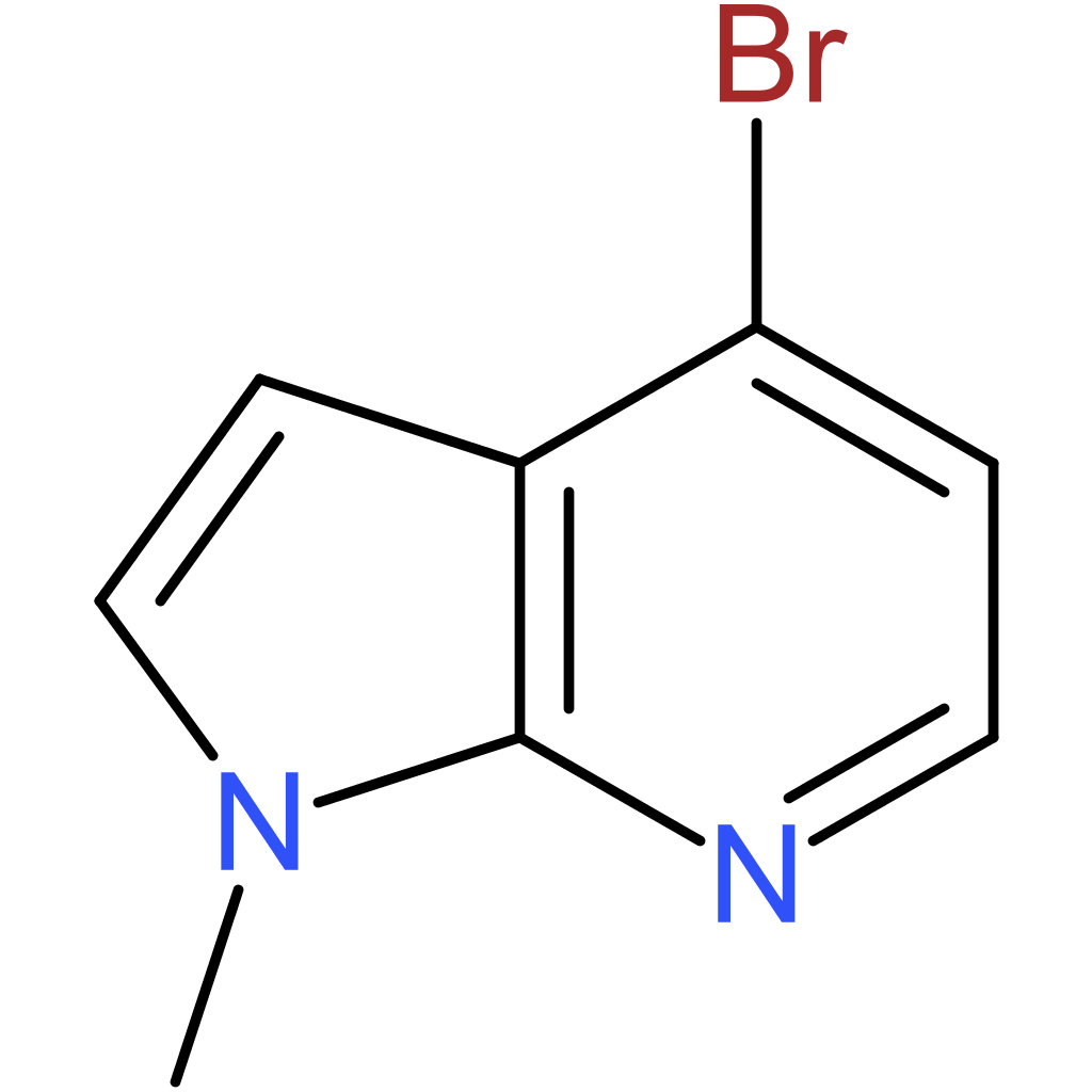 4-Bromo-1-methyl-1H-pyrrolo[2,3-b]pyridine
