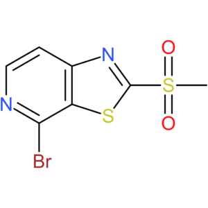 4-Bromo-2-(methylsulfonyl)thiazolo[5,4-c]pyridine