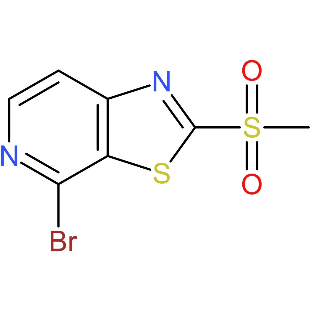 4-Bromo-2-(methylsulfonyl)thiazolo[5,4-c]pyridine