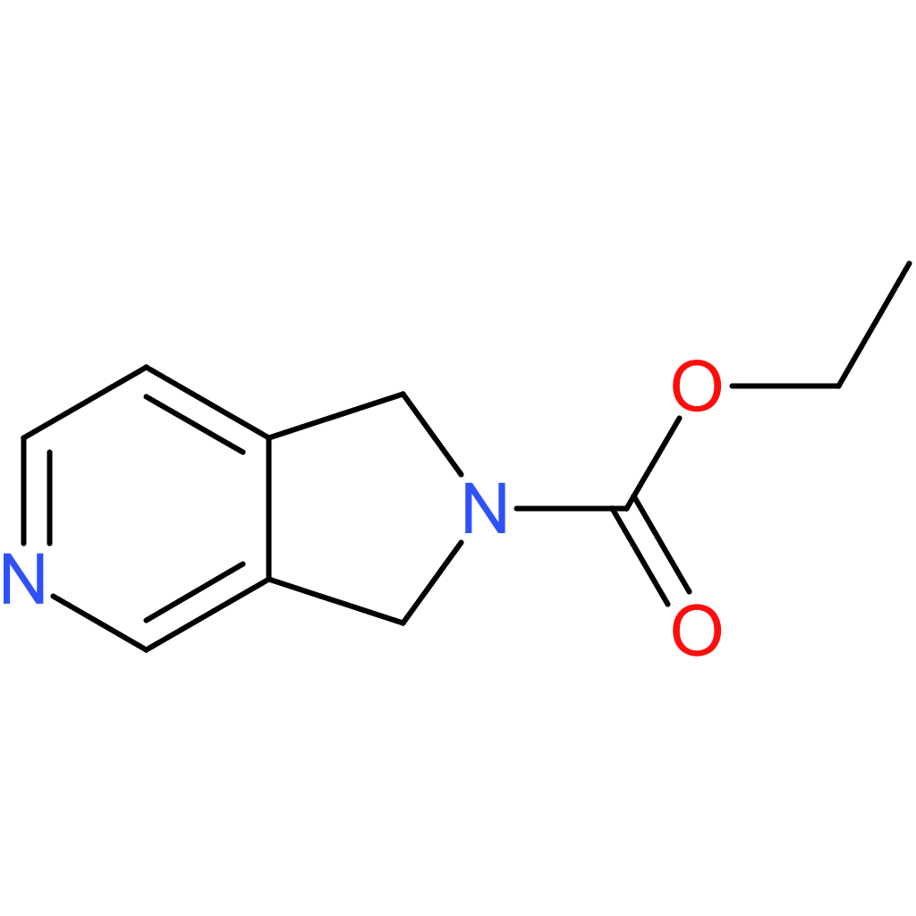 Ethyl 1H-pyrrolo[3,4-c]pyridine-2(3H)-carboxylate