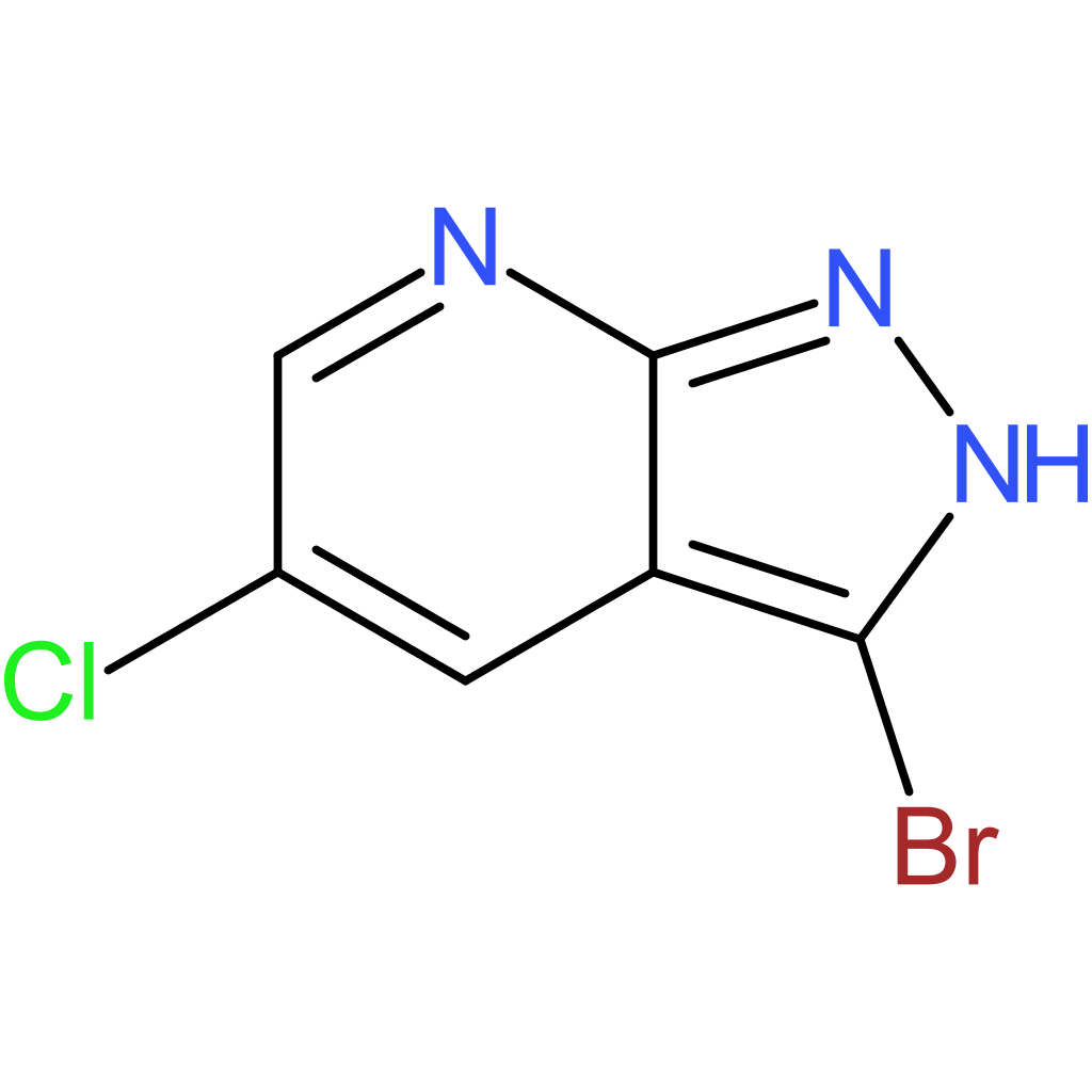 3-Bromo-5-chloro-1H-pyrazolo[3,4-b]pyridine AldrichCPR