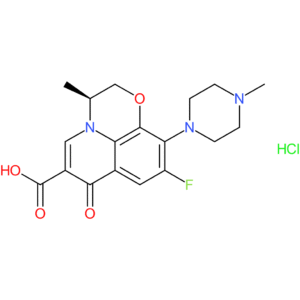 (S)-9-Fluoro-3-methyl-10-(4-methylpiperazin-1-yl)-7-oxo-3,7-dihydro-2H-[1,4]oxazino[2,3,4-ij]quinoline-6-carboxylic acid hydrochloride