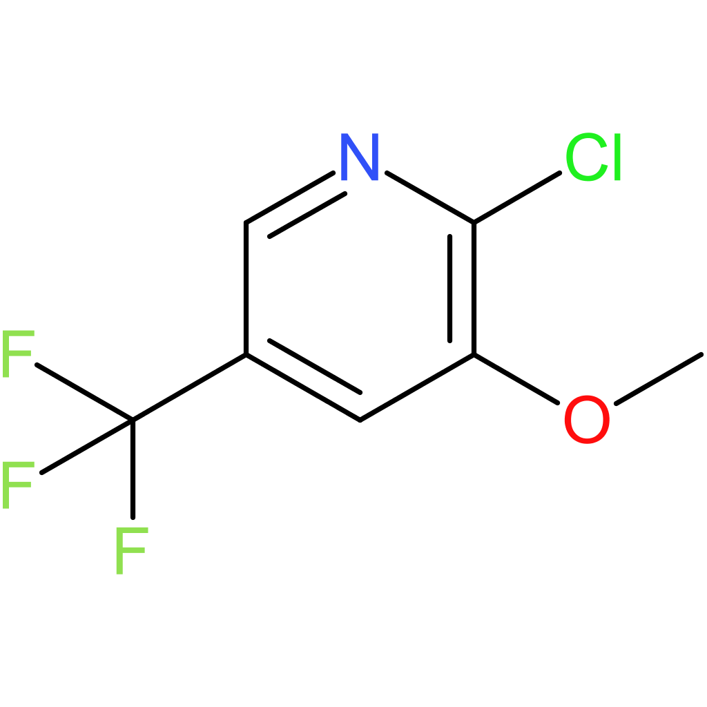 2-Chloro-3-methoxy-5-(trifluoromethyl)pyridine
