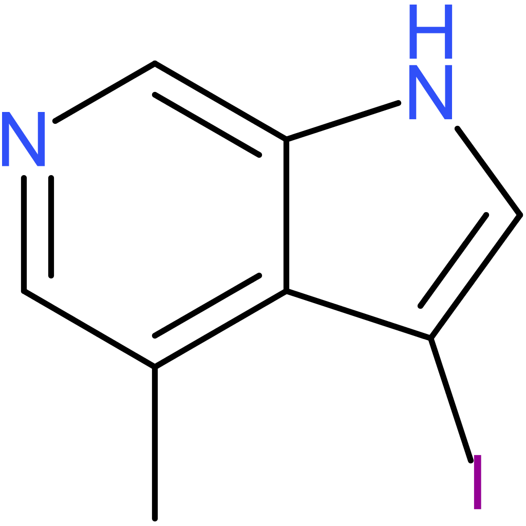 3-Iodo-4-methyl-1H-pyrrolo[2,3-c]pyridine
