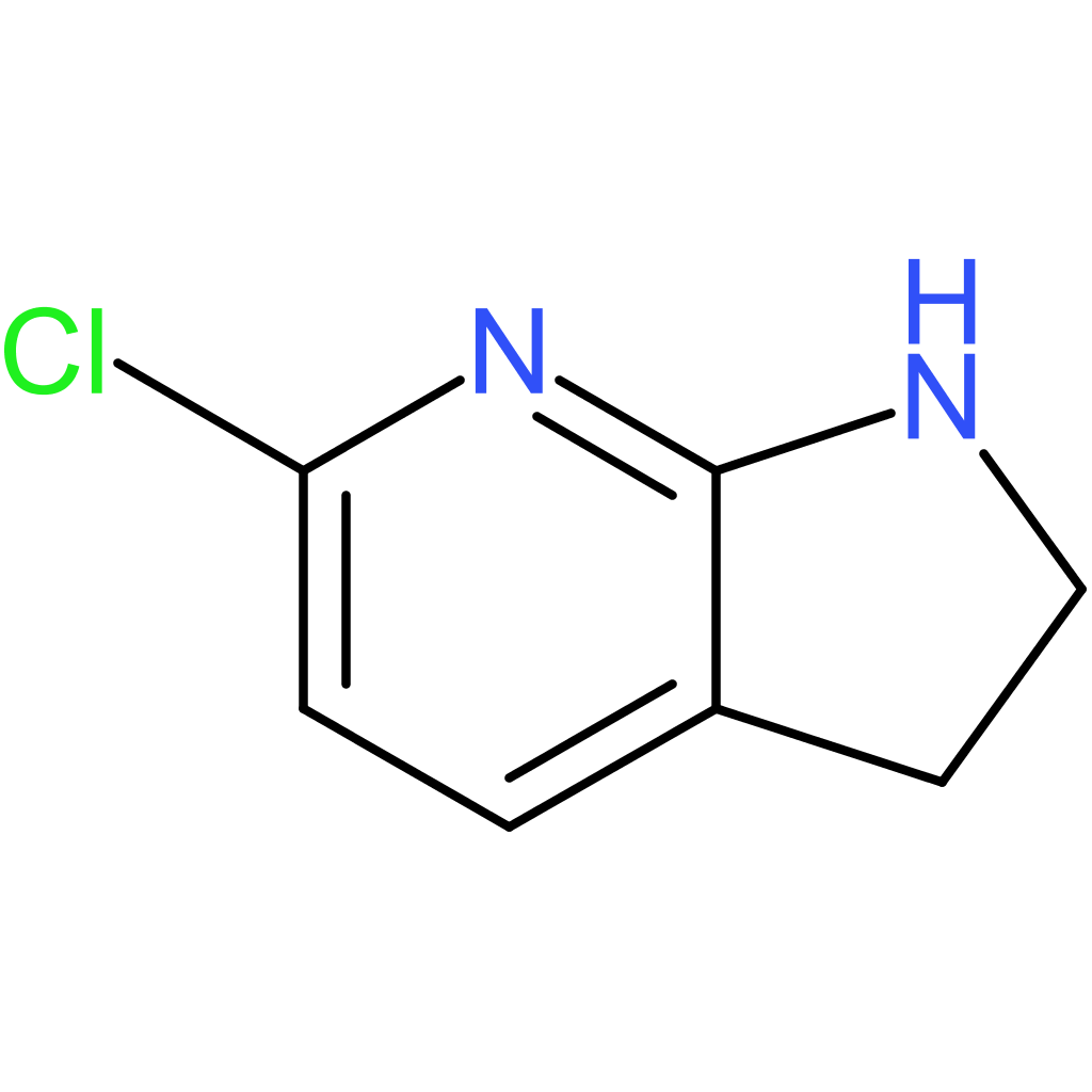 6-chloro-1H,2H,3H-pyrrolo[2,3-b]pyridine
