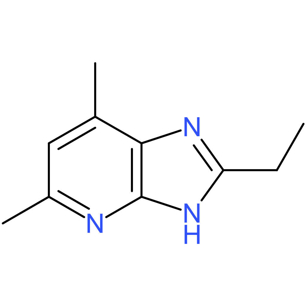 2-Ethyl-5,7-dimethyl-1H-imidazo[4,5-b]pyridine