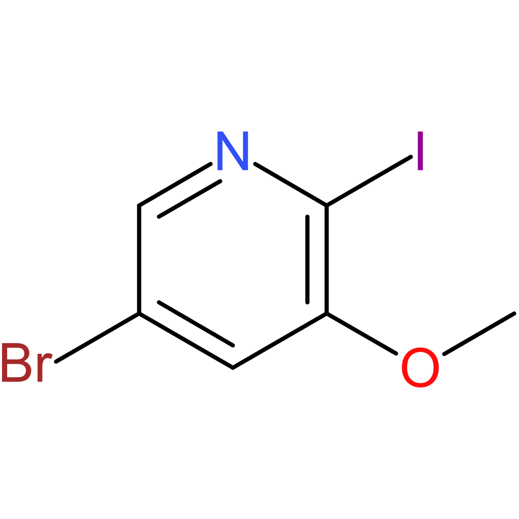 5-Bromo-2-iodo-3-methoxypyridine AldrichCPR