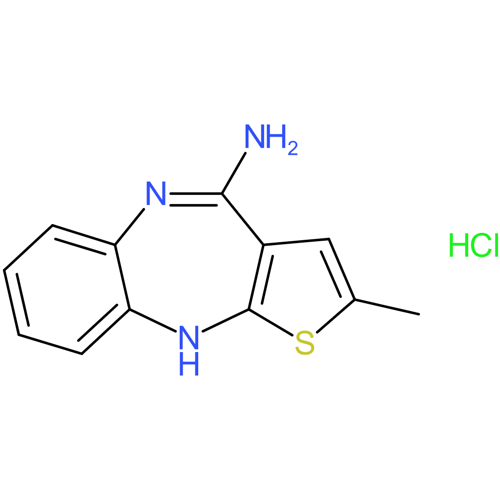 4-Amino-2-methyl-10H-thieno[2,3-b][1,5]benzodiazepine Hydrochloride