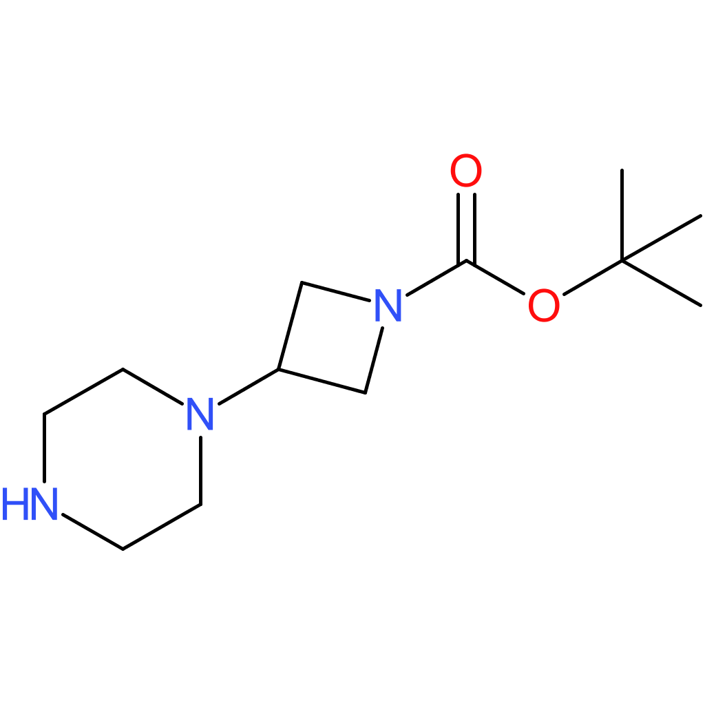 tert-Butyl 3-(piperazin-1-yl)azetidine-1-carboxylate