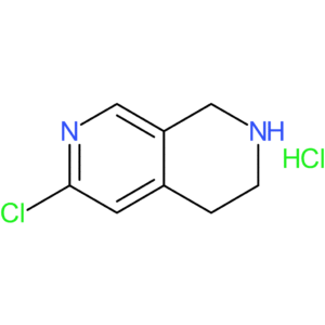 6-Chloro-1,2,3,4-tetrahydro-2,7-naphthyridine hydrochloride