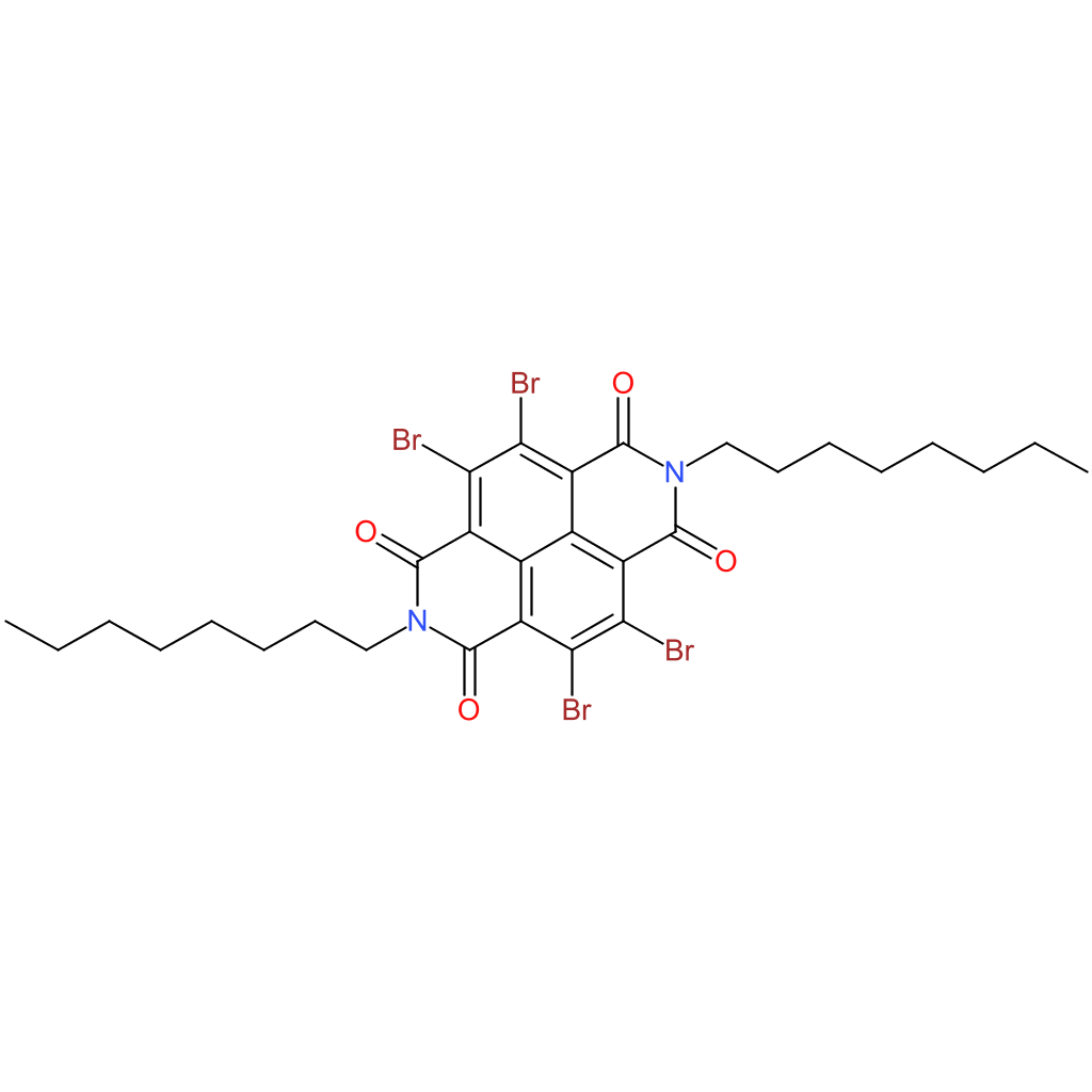 4,5,9,10-Tetrabromo-2,7-dioctylbenzo[lmn][3,8]phenanthroline-1,3,6,8(2H,7H)-tetraone