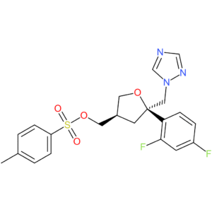 ((3R,5R)-5-((1H-1,2,4-Triazol-1-yl)methyl)-5-(2,4-difluorophenyl)tetrahydrofuran-3-yl)methyl 4-methylbenzenesulfonate