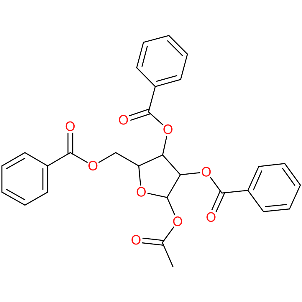 (5-acetyloxy-3,4-dibenzoyloxy-oxolan-2-yl)methyl benzoate