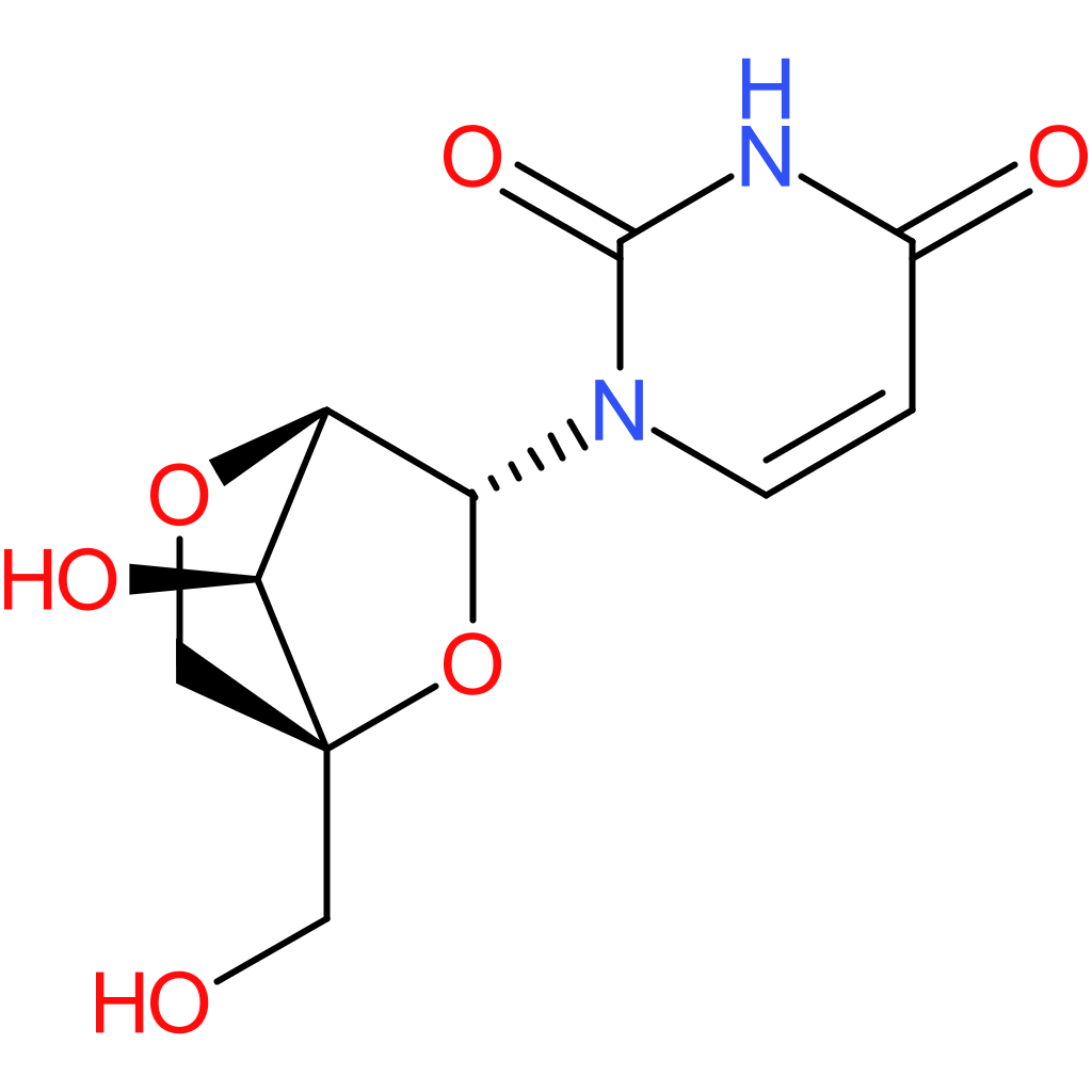 1-(2′-O,4-C-Methylene-beta-D-ribofuranosyl)uridine