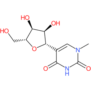 2,4(1H,3H)-Pyrimidinedione,1-methyl-5-b-D-ribofuranosyl-