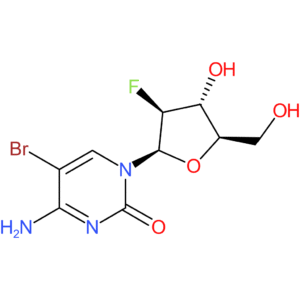 2(1H)-Pyrimidinone,4-amino-5-bromo-1-(2-deoxy-2-fluoro-b-D-arabinofuranosyl)-