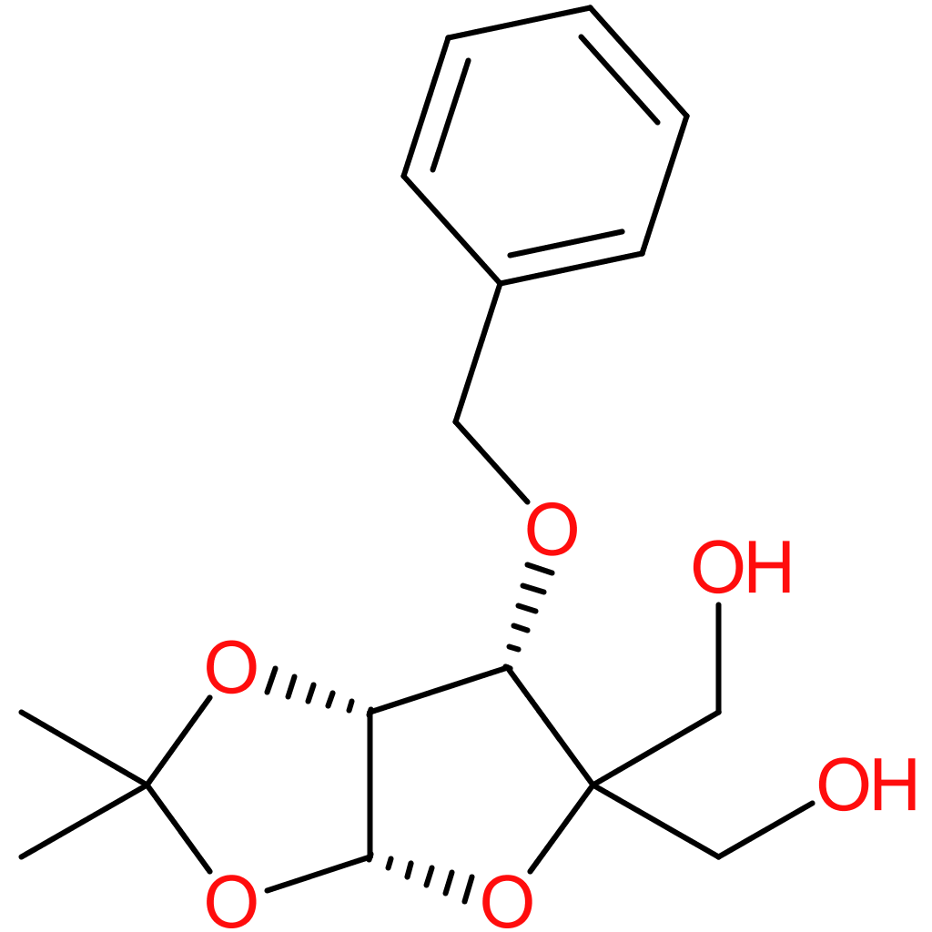 ((3aR,6S,6aR)-6-(Benzyloxy)-2,2-dimethyltetrahydrofuro[2,3-d][1,3]dioxole-5,5-diyl)dimethanol