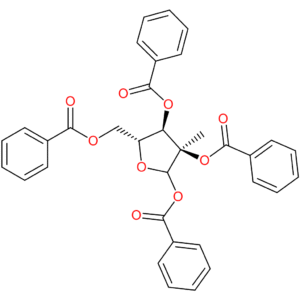 D-Ribofuranose,2-C-methyl-, 1,2,3,5-tetrabenzoate
