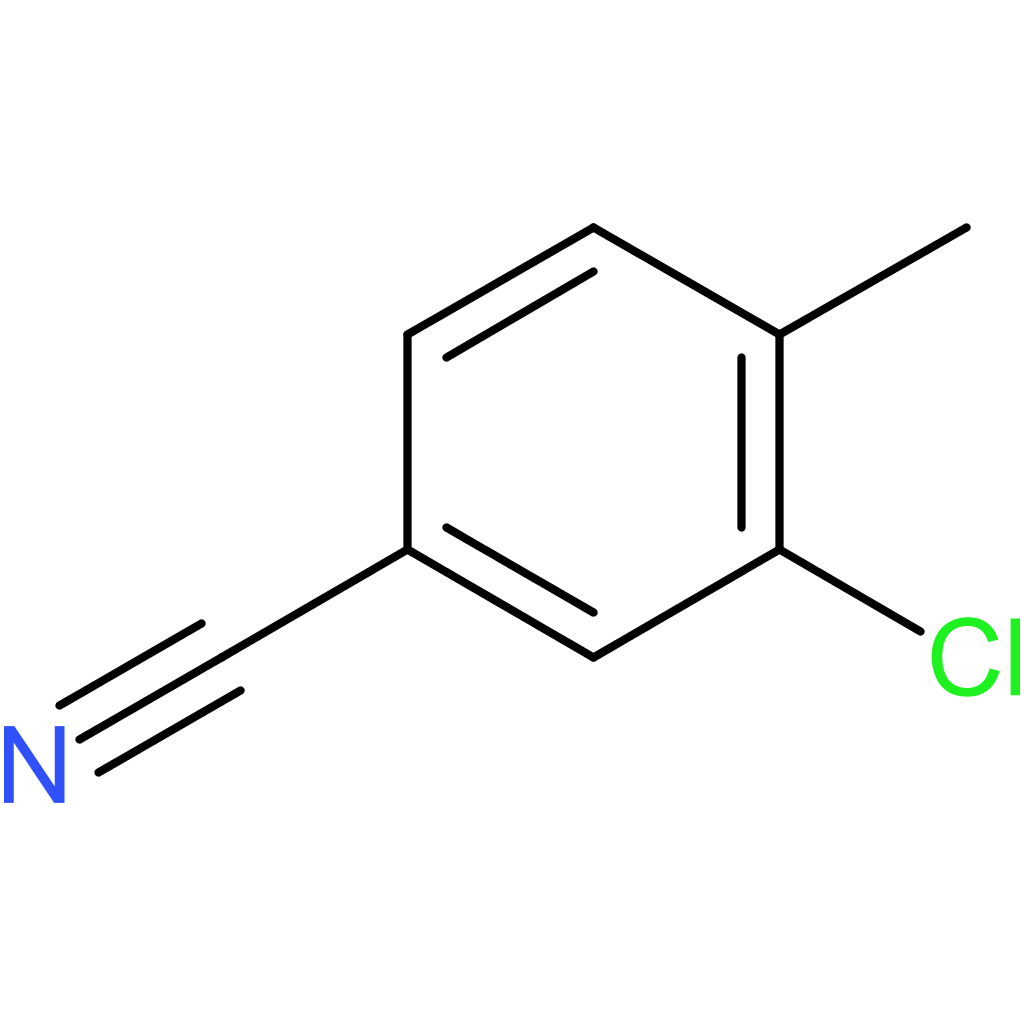 3-Chloro-4-methylbenzonitrile