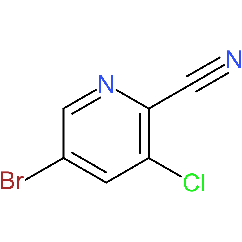 5-BROMO-3-CHLOROPYRIDINE-2-CARBONITRILE