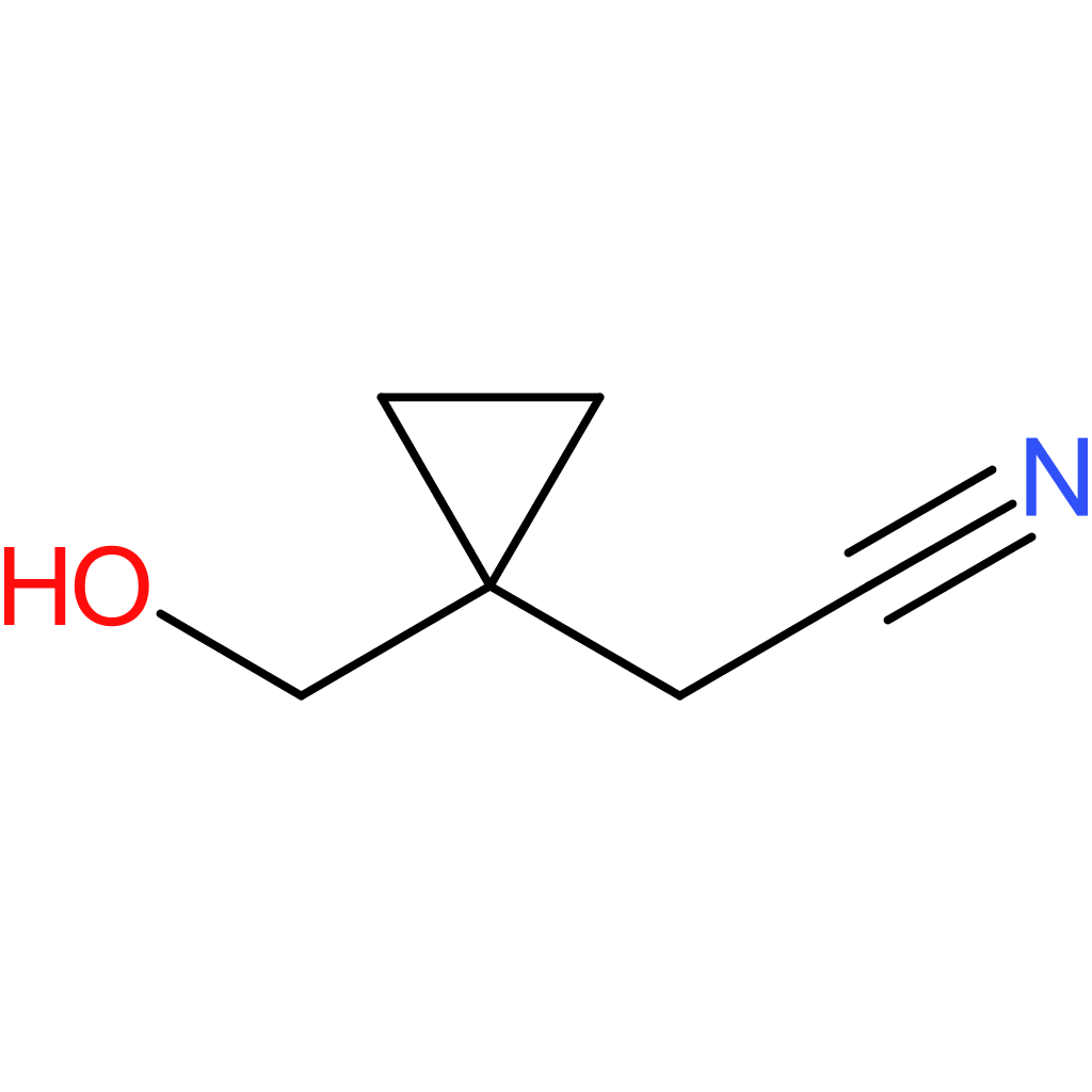 2-(1-(Hydroxymethyl)cyclopropyl)acetonitrile