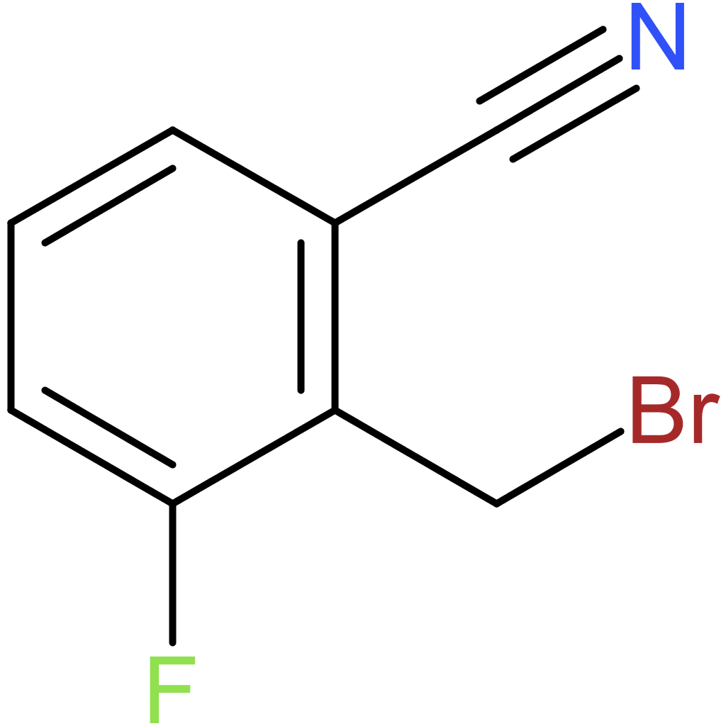 2-(Bromomethyl)-3-fluorobenzonitrile