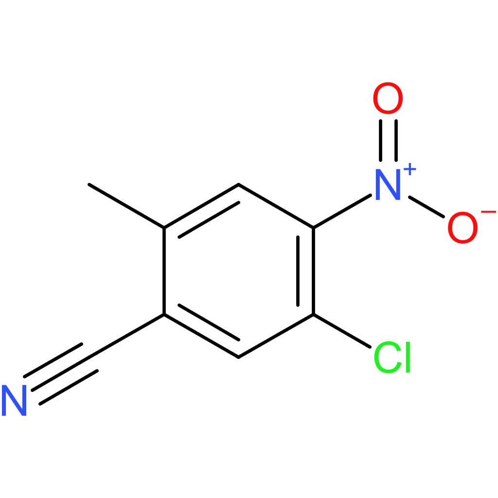 Benzonitrile, 5-chloro-2-methyl-4-nitro-