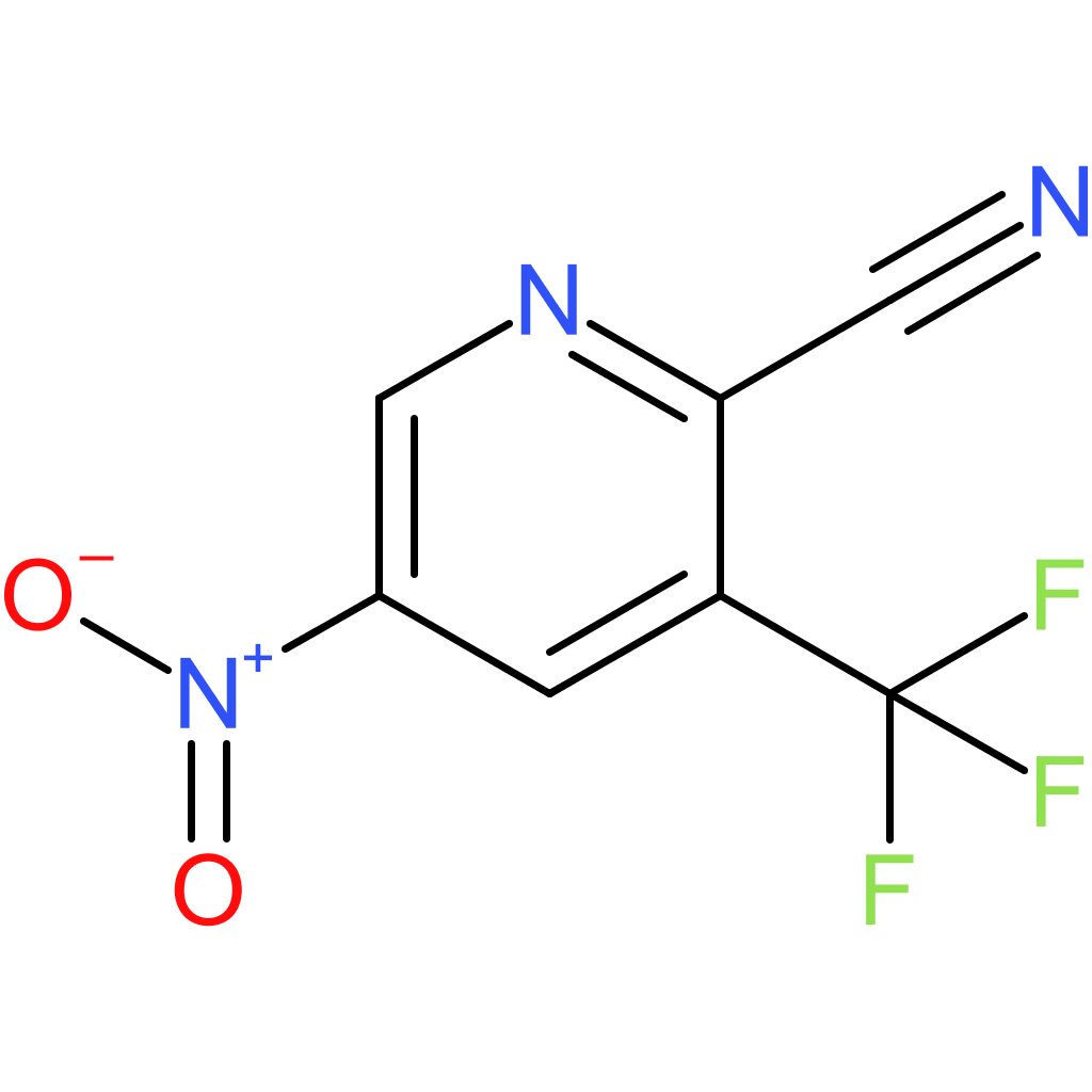 5-Nitro-3-trifluoromethylpyridine-2-carbonitrile