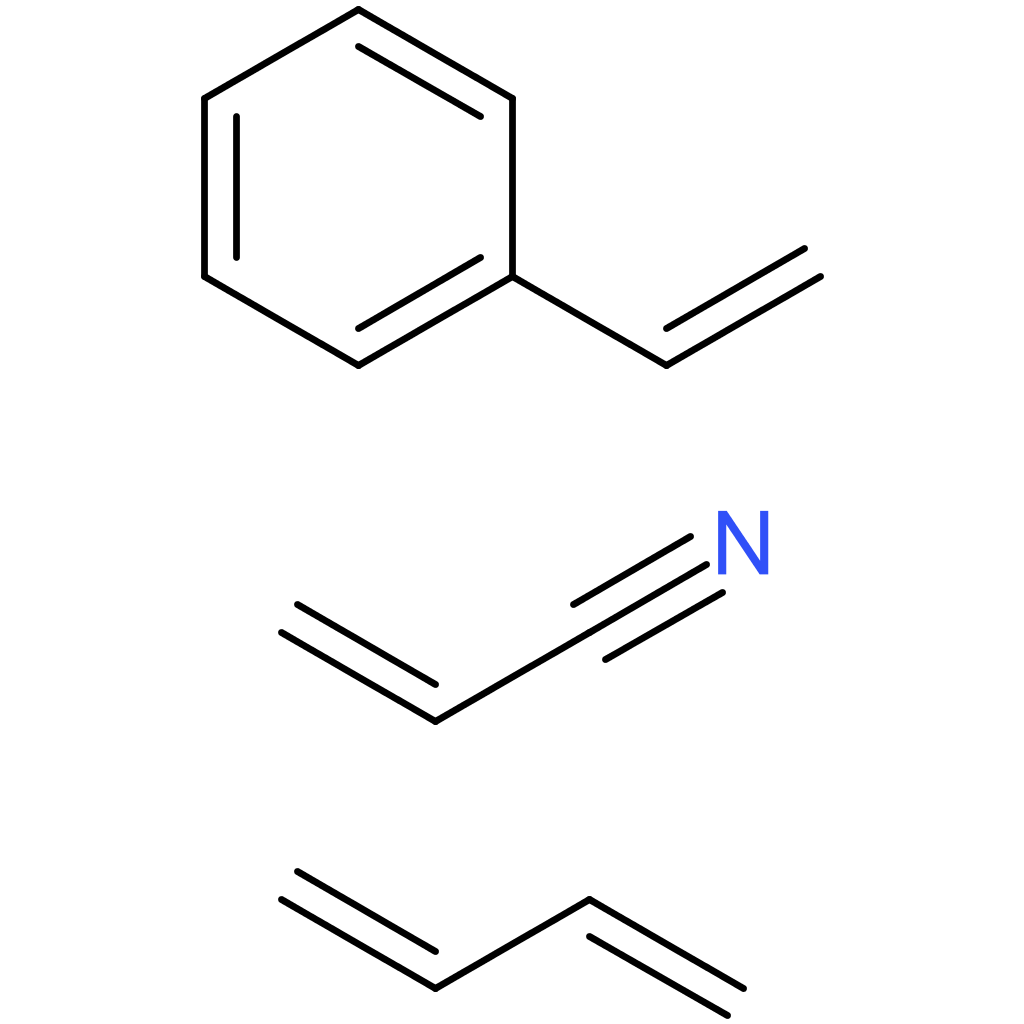 Acrylonitrile-butadiene-styrene terpolymer,flame retarding