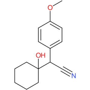 2-(1-Hydroxycyclohexyl)-2-(4-methoxyphenyl)acetonitrile