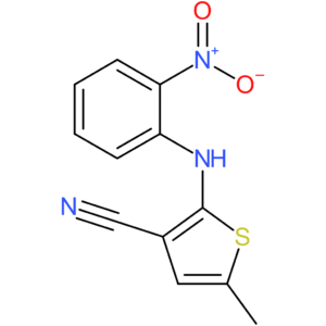 5-Methyl-2-((2-nitrophenyl)amino)thiophene-3-carbonitrile