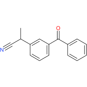 2-(3-Benzoylphenyl)propanenitrile