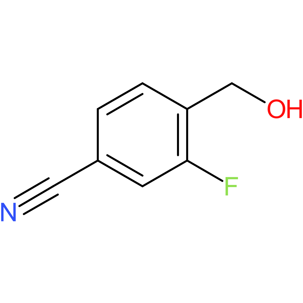 3-Fluoro-4-(hydroxymethyl)benzonitrile