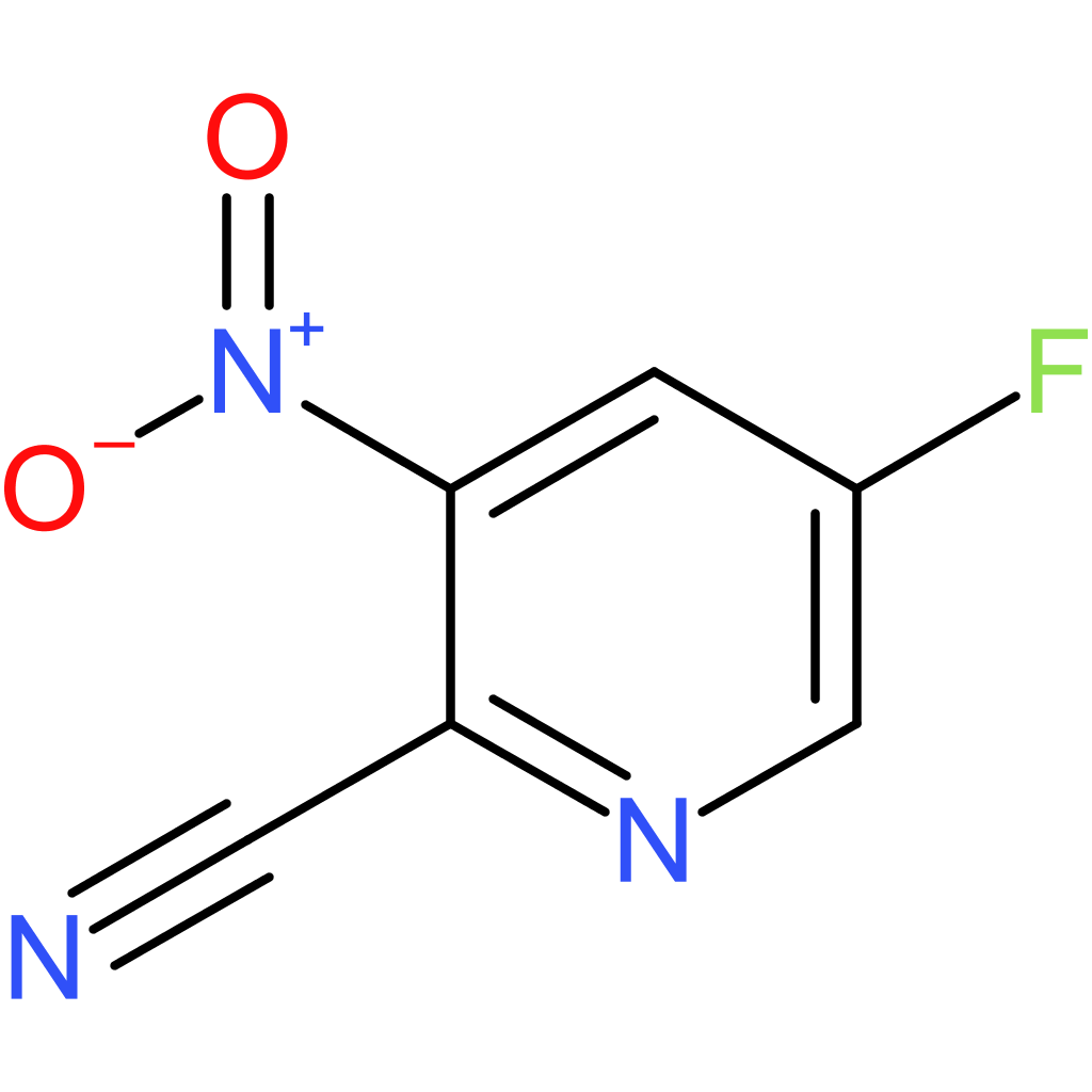 5-Fluoro-3-nitropicolinonitrile