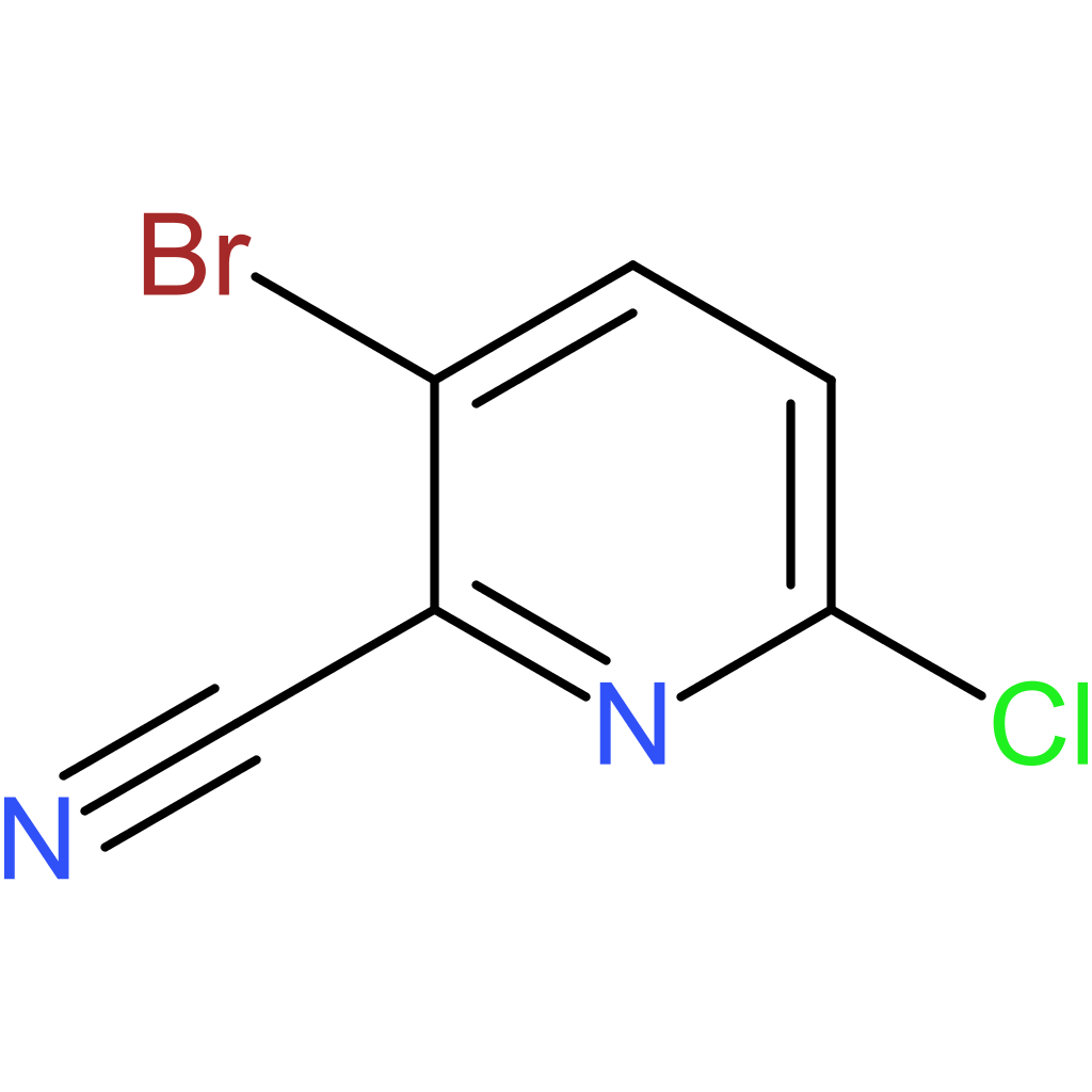 3-Bromo-6-chloro-2-pyridinecarbonitrile