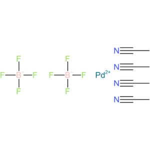 Tetrakis(acetonitrile)palladium(II) tetrafluoroborate,Pd?24%