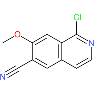 1-chloro-7-methoxyisoquinoline-6-carbonitrile